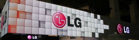 Der LG Stand auf dem letzten Mobile World Congress