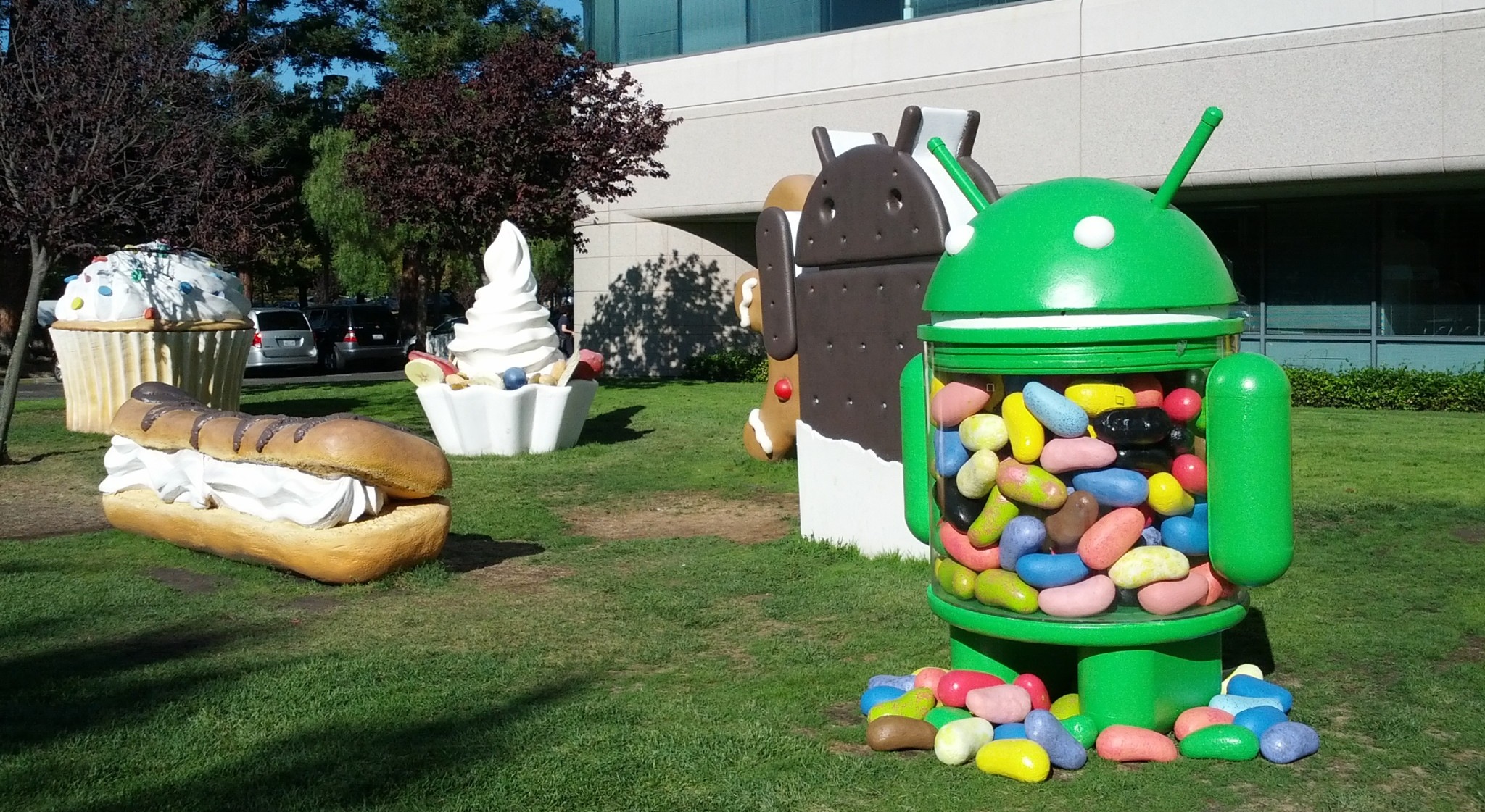 Android Figuren Googleplex